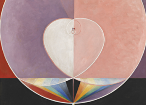 Bildausschnitt eines Gemäldes von Hilmar af Klint